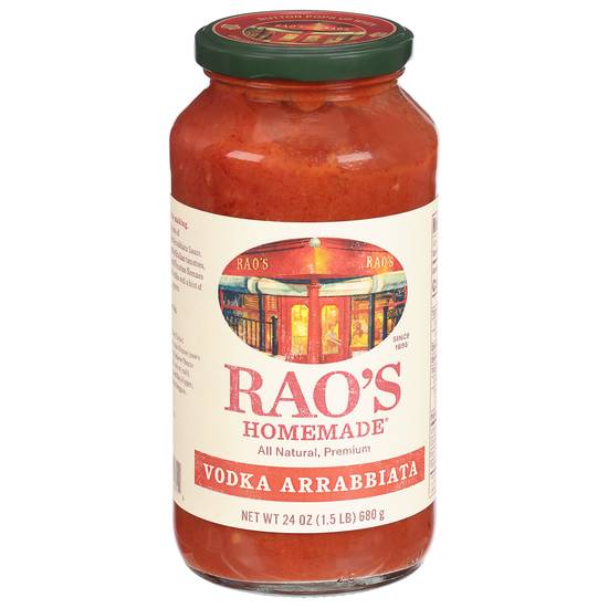 Rao's Homemade Premium All Natural Sauce (vodka arrabbiata )