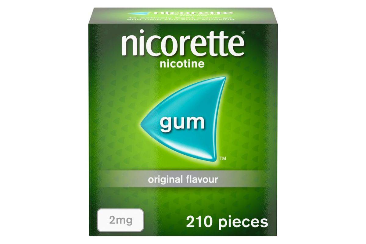 Nicorette Original 2mg Nicotine Gum 210 pieces