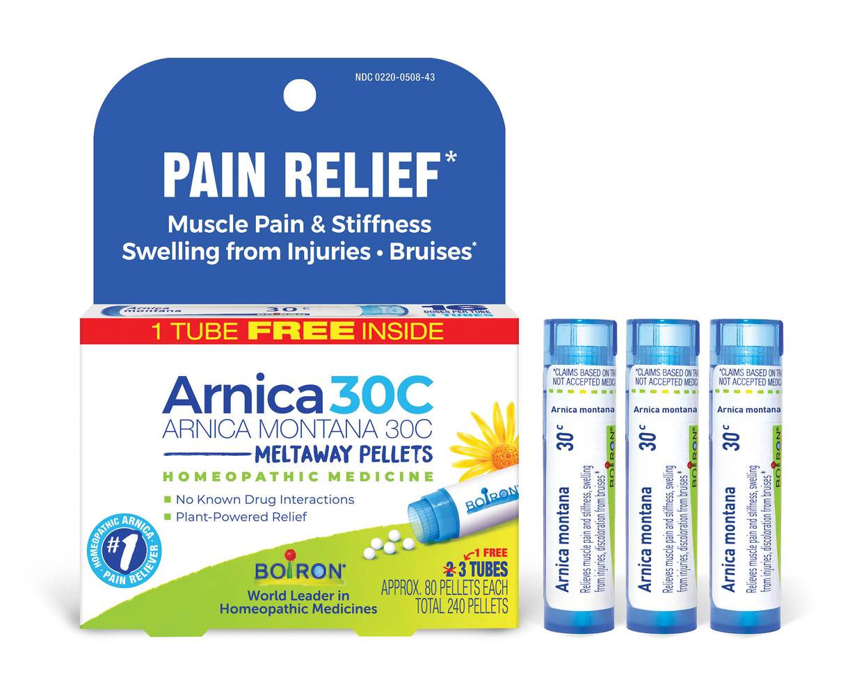 Boiron Arnica 30c Pain Relief Pellets (3.2 oz)