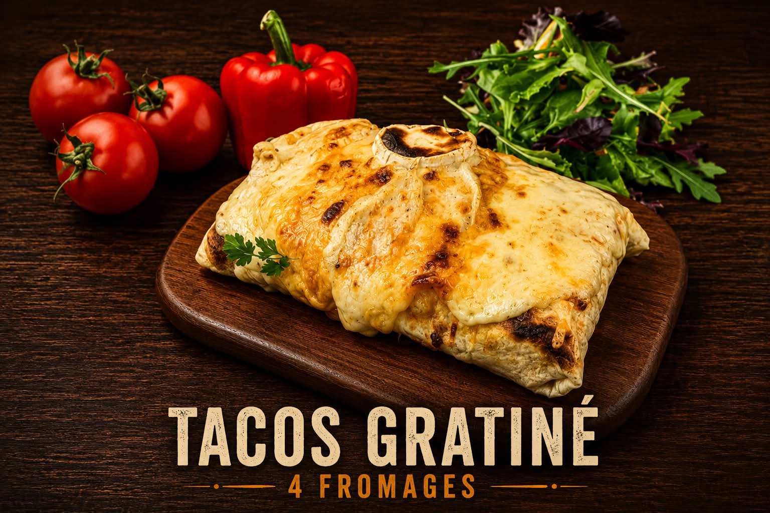 🧀 TACOS GRATINÉ 4 FROMAGES