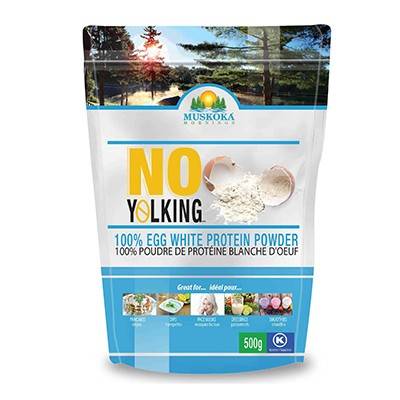 Muskoka Mornings No Yolking Egg White Protein (500 g)