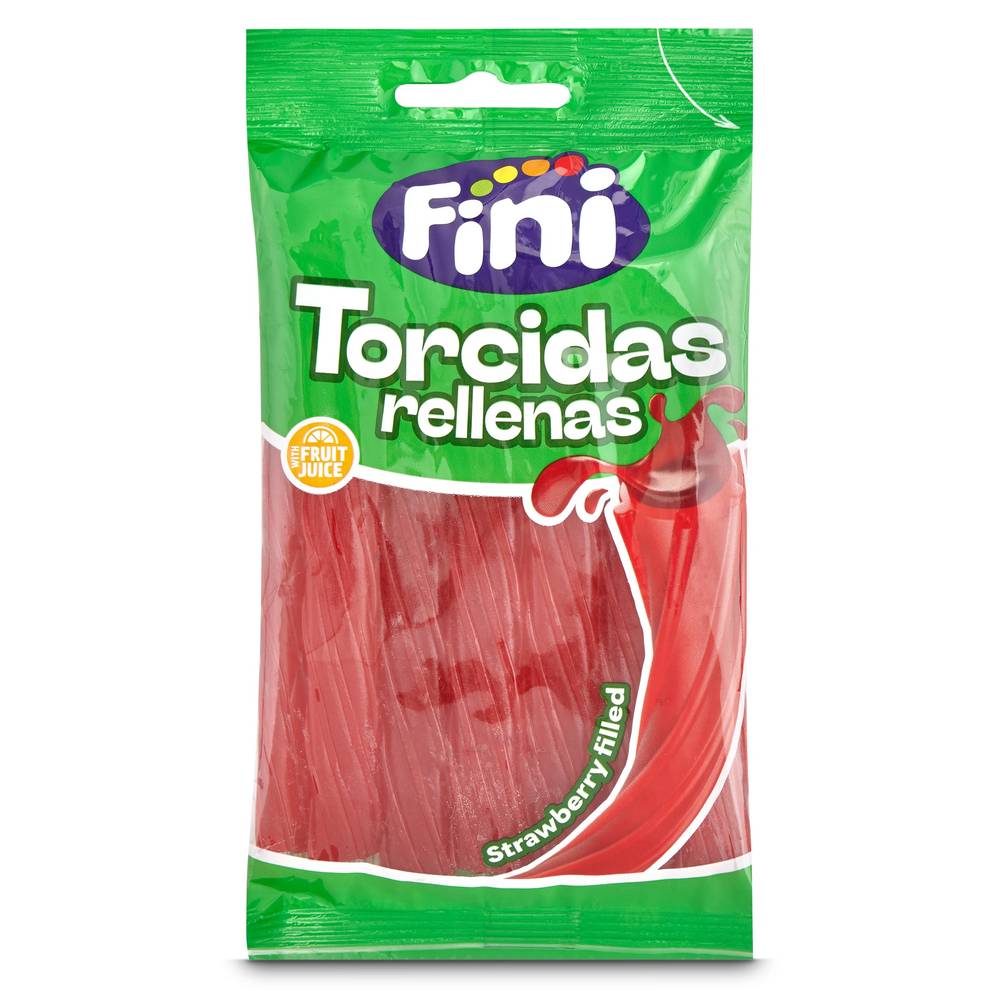 Regaliz De Goma Torcidas Rellenas Fini Bolsa 125 G