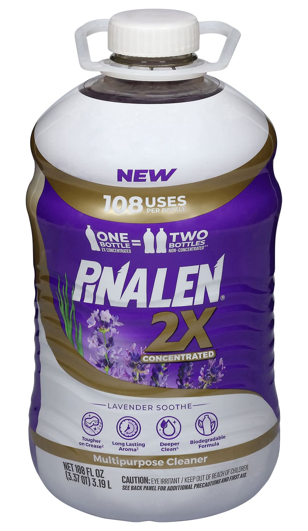Pinalen 2X Concentrated Multipurpose Cleaner, Lavender Soothe (108 fl oz)