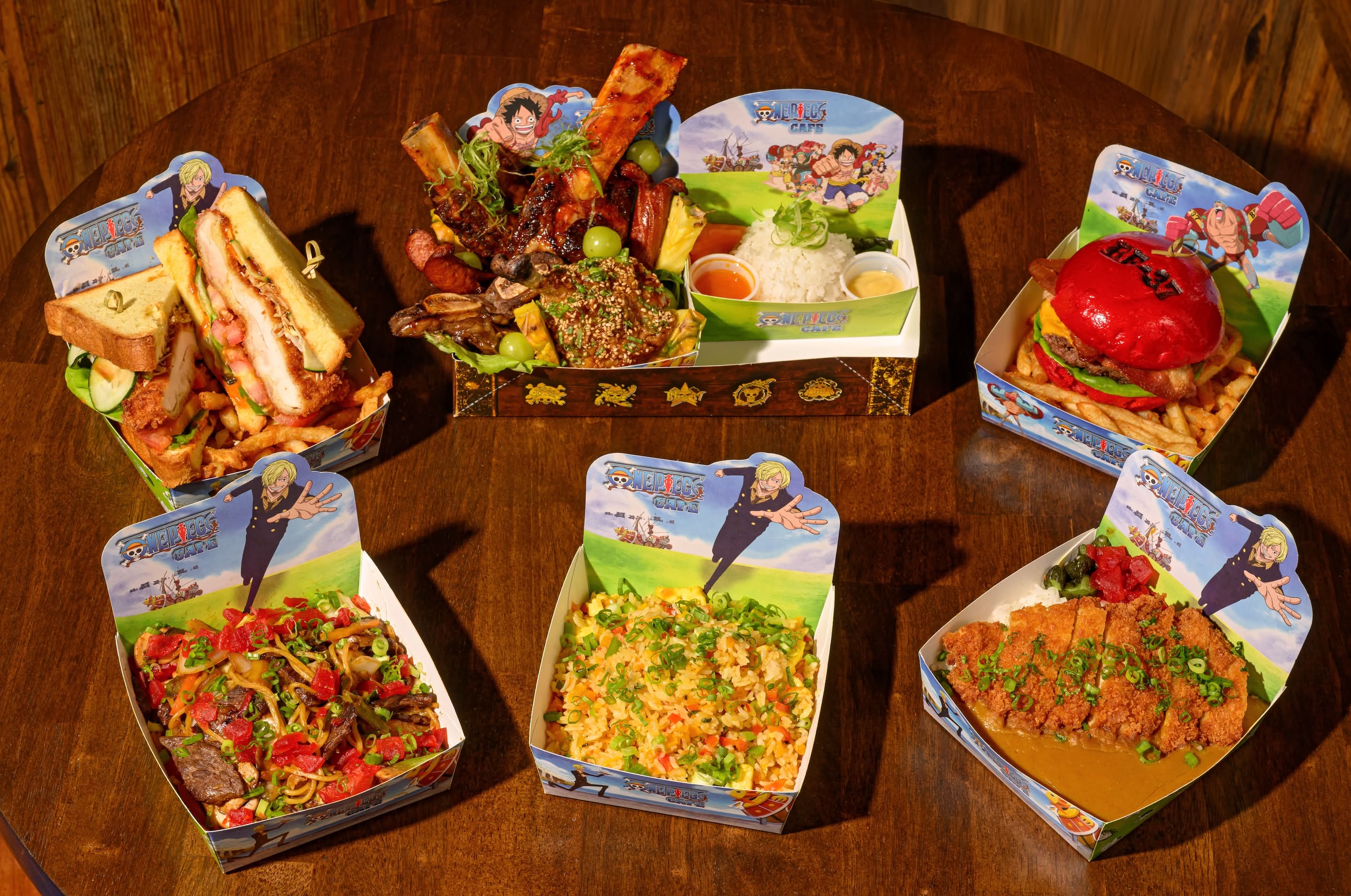 ONE PIECE CAFE どんぶり A Limited-Time 'One Piece' Cafe Has Opened in Shibuya, Osaka