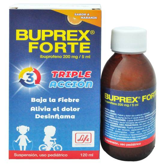 BUPREX FORTE SUSP 200MG/5ML FCO*120ML