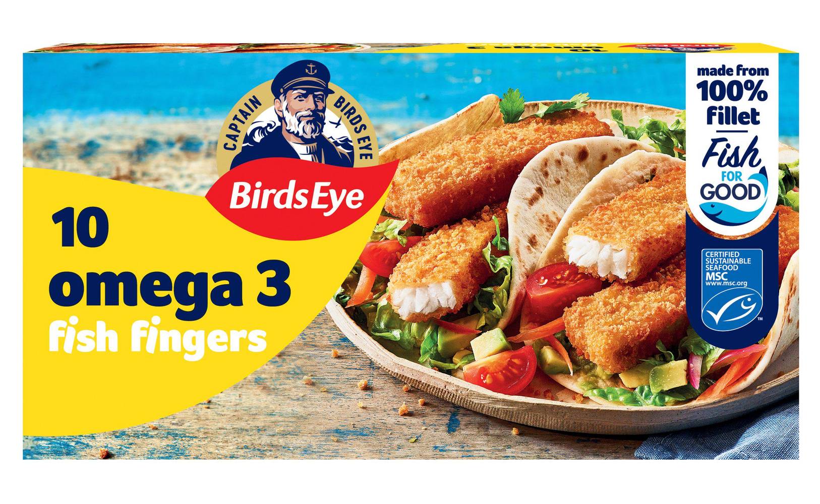 Birds Eye Omega 3 Fish Fingers (10 pack)