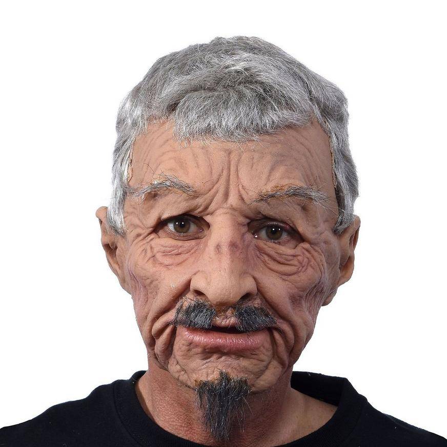 Adult Old Man Jacques Latex Mask - Zagone Studios