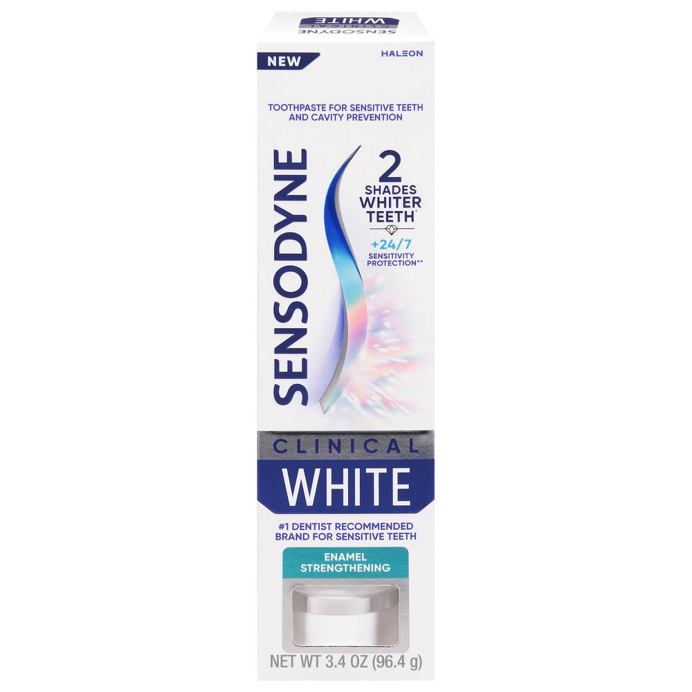 Sensodyne Clinical White Enamel Strengthening Toothpaste