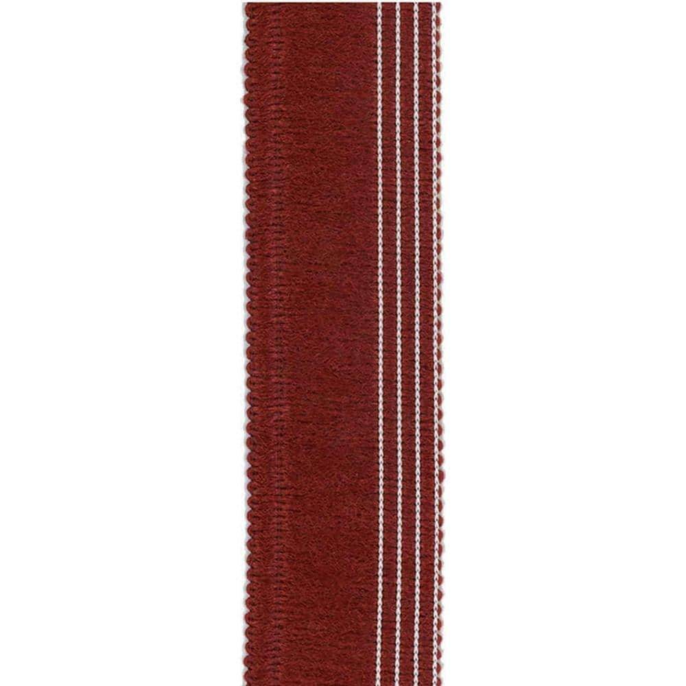 Crimson 1.5 In. X 30 In. Rug Runner Edge