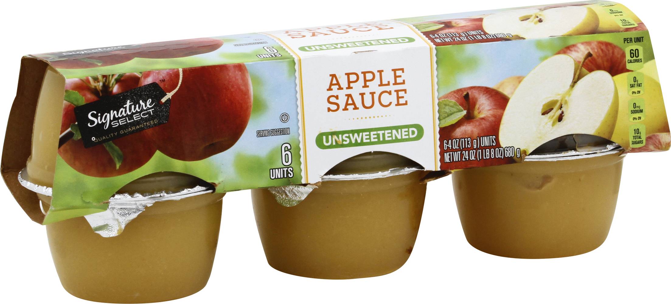 Signature Select Unsweetened Apple Sauce (1.5 lbs)