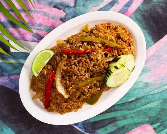 Vegan Spicy Thai Fried Rice