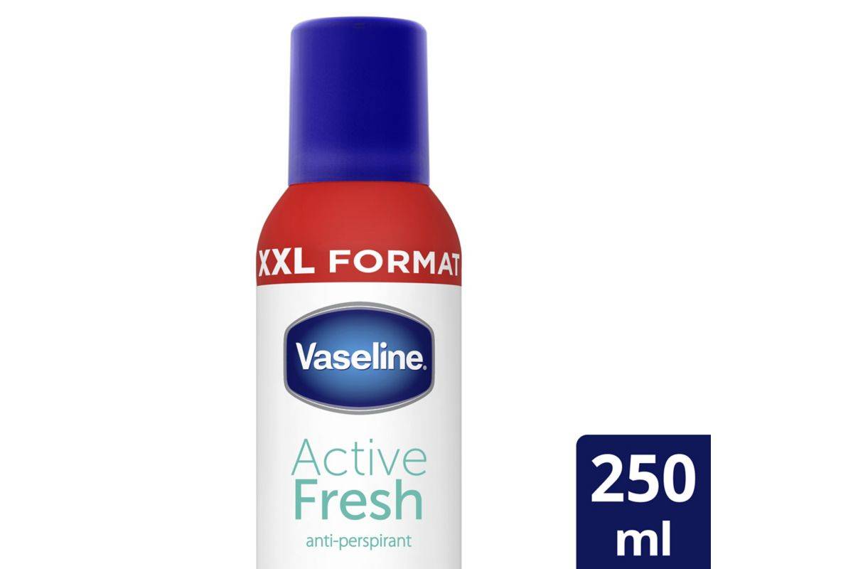 Vaseline Active Fresh Anti-perspirant Deodorant Aerosol 250ml