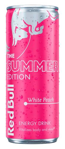 Red Bull Energy Drink Summer Edition White Peach, 250ml