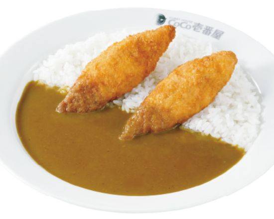 フィッシュフライ（2本）カレー Fried fish (2 pcs) curry