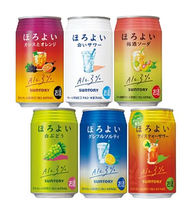 355404：【Uber限定】サントリーほろよい6本飲み比べセット/ Suntory Chu-hi Horoyoi Set