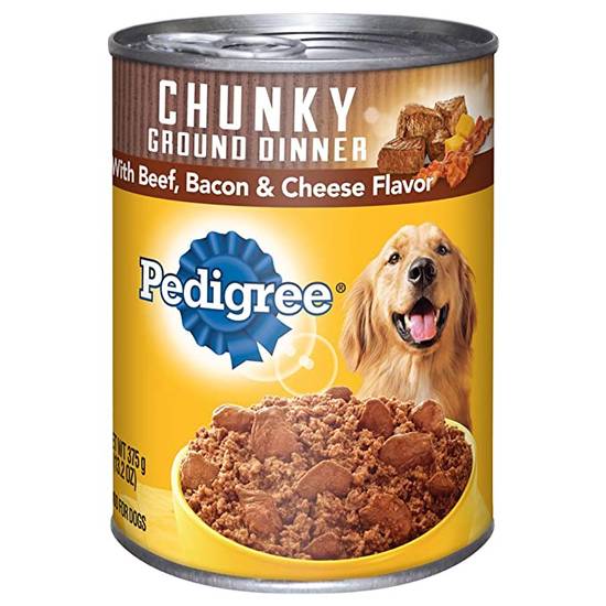 PEDIGREE with Bacon & Cheese (Perros) Can 13.2 oz