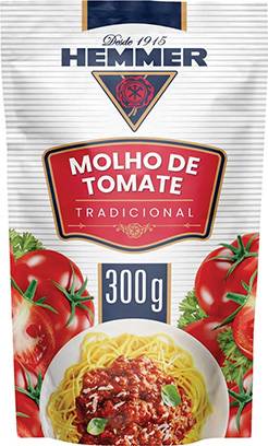Hemmer molho de tomate tradicional (300 g)