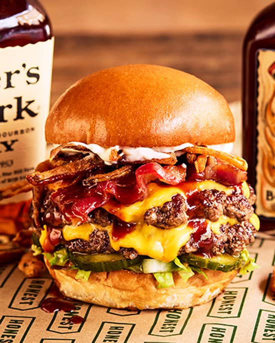 BBQ SRIRACHA Burger incl. a side