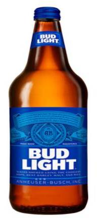 BUD LIGHT, 32OZ BOTTLE (5.00% ABV)