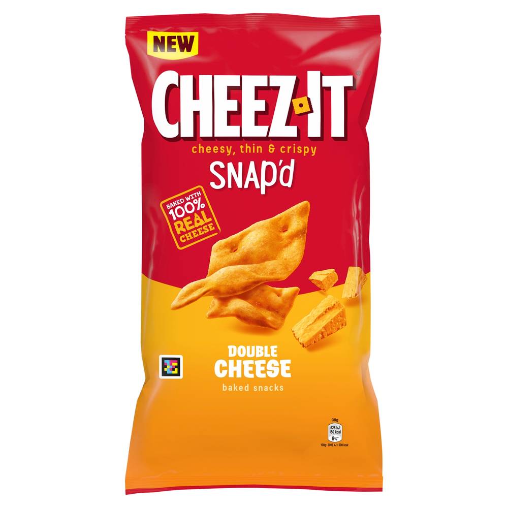 Cheez-It Double Cheese Thin and Crispy Baked Snacks (150g)