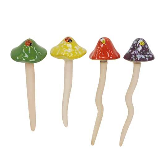 Assorted 6" Mushroom Garden Marker By Ashland, 1Pc.