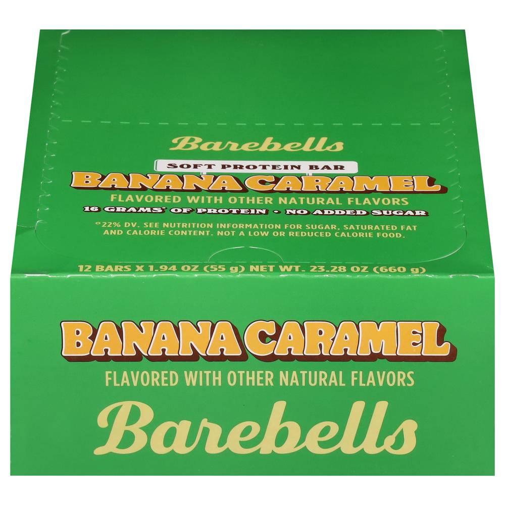 Barebells Soft Protein Bars (banana caramel) (12 ct)