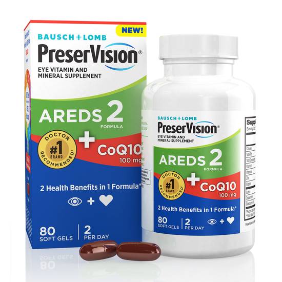 Preservision Areds Eye Vitamin Supplement Softgels