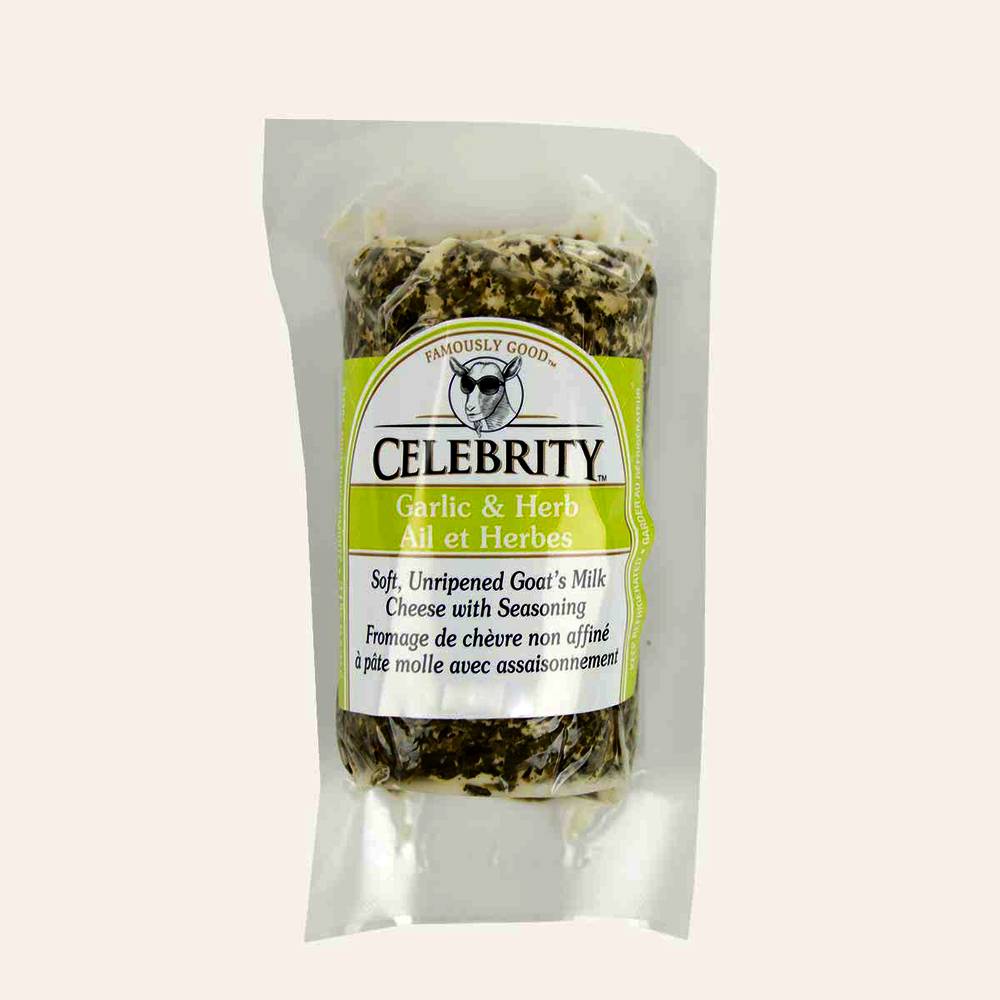 Celebrity Goat's Goat Cheese With Garlic & Herbs