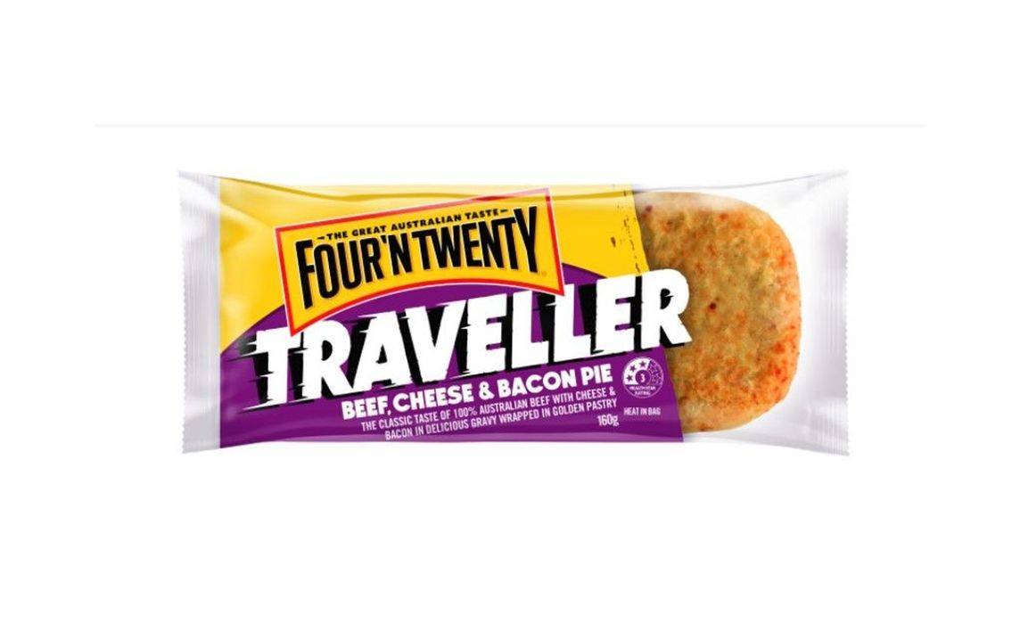 Four'n Twenty Beef, Bacon and Cheese Traveller Pie 160g