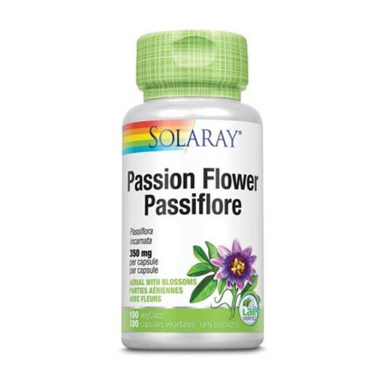Solaray Passion Flower Capsules 350 mg (100 units)