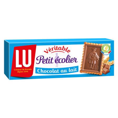 Biscuits petit beurre & tablette chocolat lait PETIT ECOLIER - le paquet de 150 g