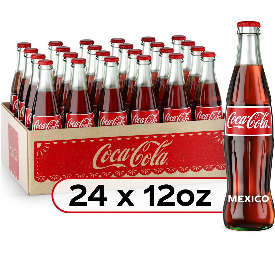Coca-Cola Mexico Classic Soft Drink (24 x 12 fl oz)