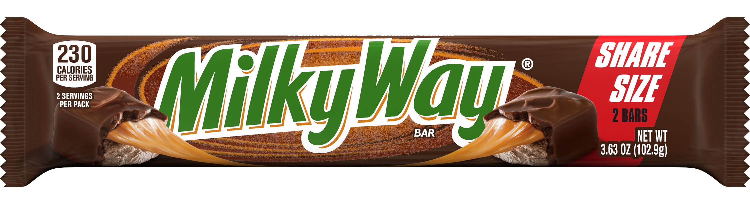 Milky Way Candy Bars (3.63 oz, 2 ct)