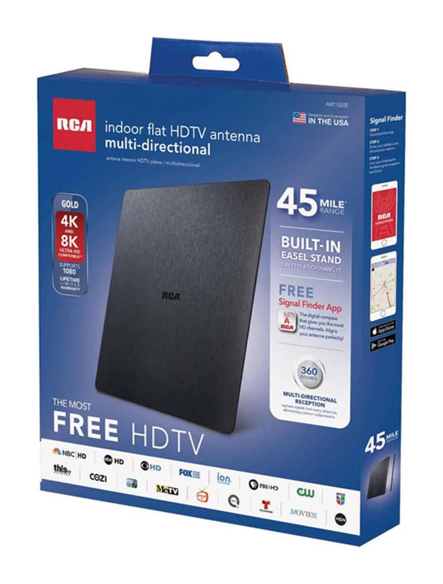 Craig Hdtv Indoor Digital Flat Antenna 1 Ct