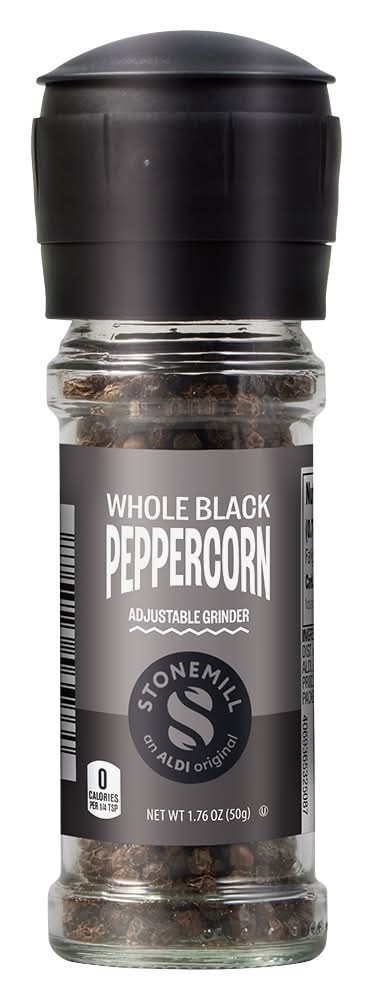 Stonemill Black Peppercorn Grinder (1.76 oz)
