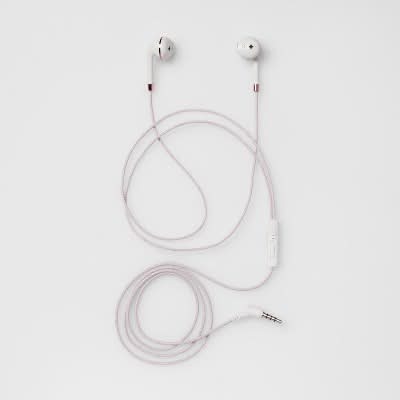 Heyday Wired Earbuds, White