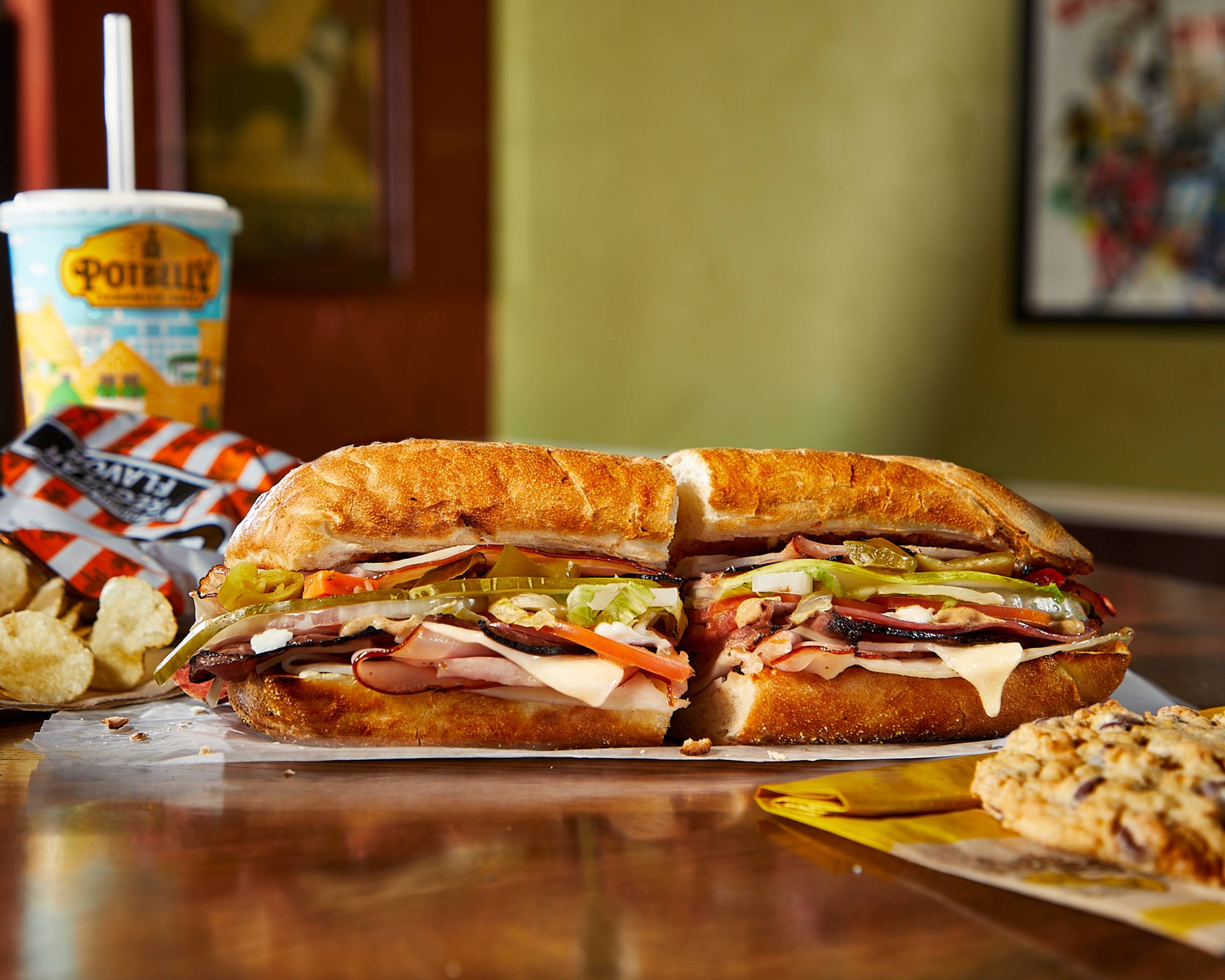 Order Potbelly Sandwich Works (3601 Fremont Avenue North) Menu Delivery