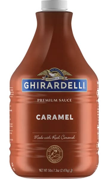 Ghirardelli Non Gmo Premium Sauce, Caramel (2.47 kg)