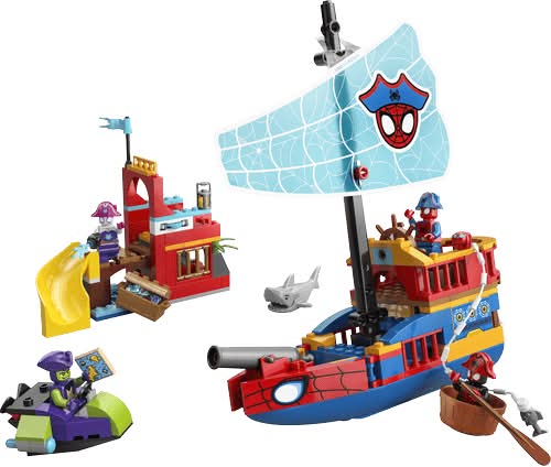LEGO · Marvel team spidey pirate ship juego de construcción 11208 (201 un)