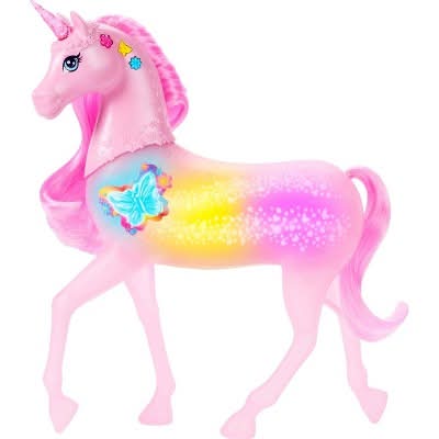 Barbie Sparkle Lights Toy Unicorn Combos Of Lights, Sounds & Music, Multicolor (2 ct)