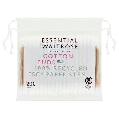 Essential Waitrose & Partners Cotton Buds