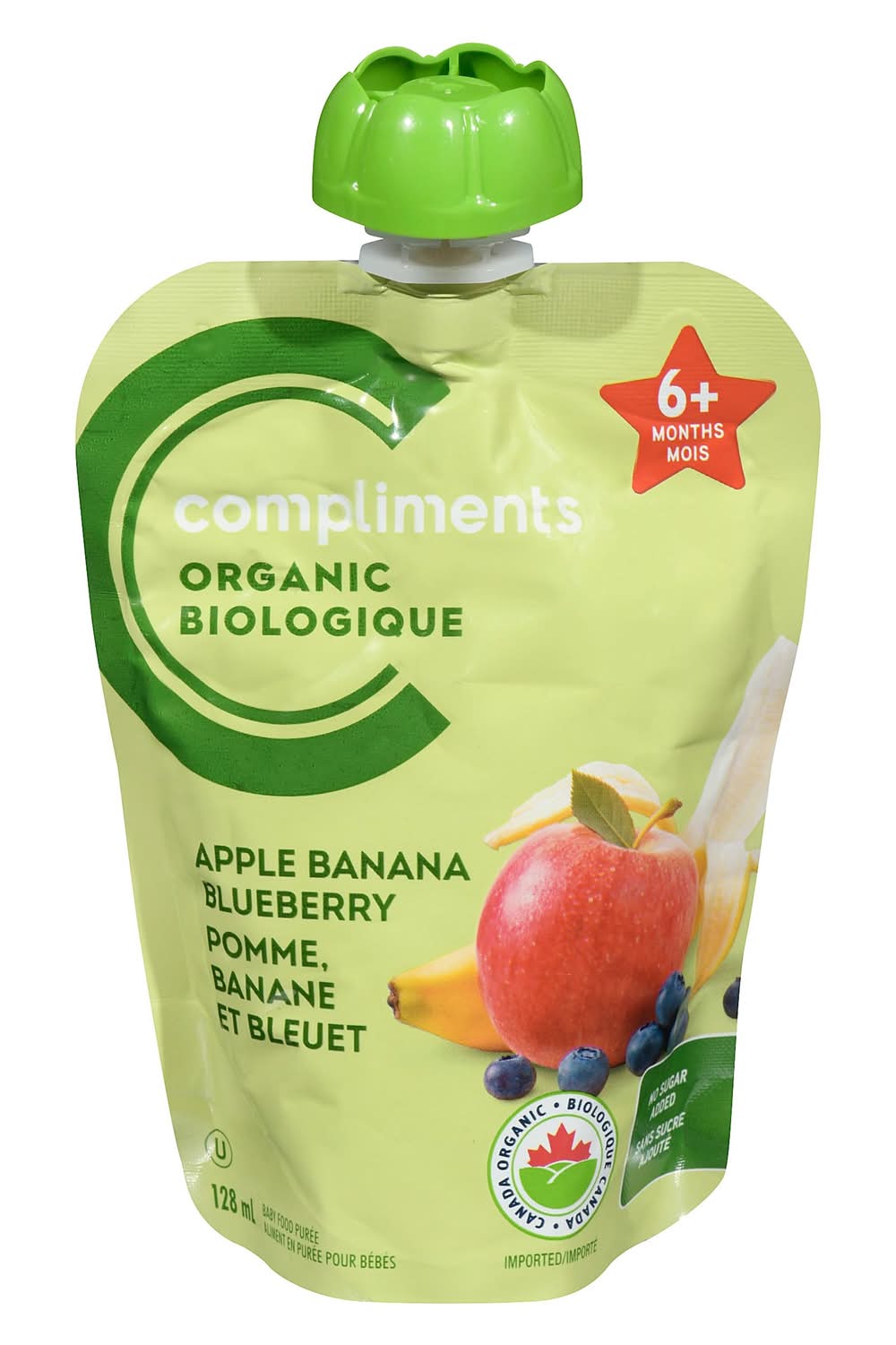 Compliments Organic Baby Food Puree For 6m+ (128 ml)