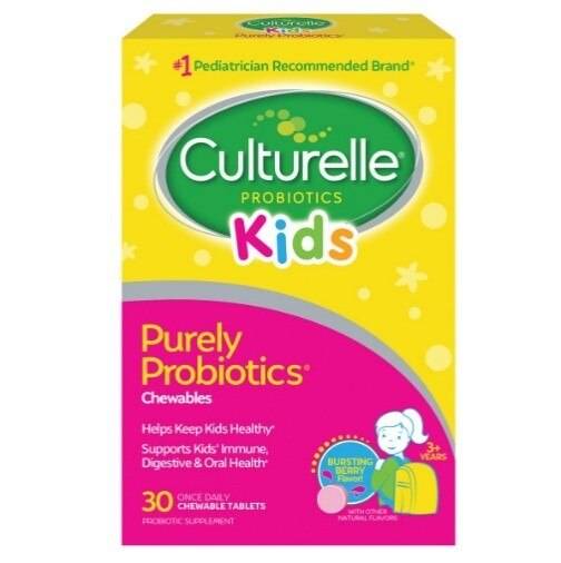 Culturelle Purely Probiotics Chewable Supplement (berry )