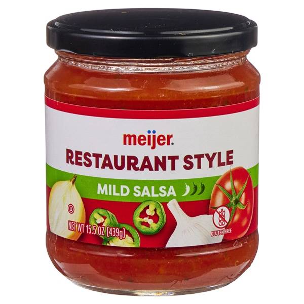 Meijer Mild Salsa, Restaurant Style (15.5 oz)