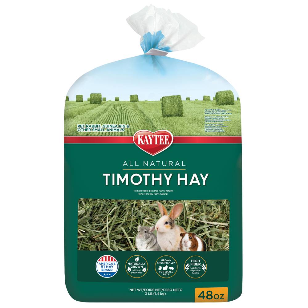 Kaytee All Natural Timothy Hay (3 lbs)