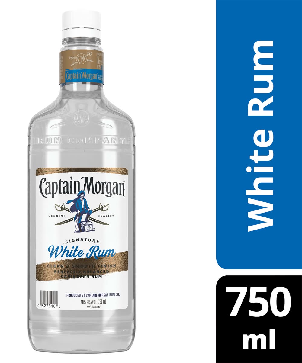 Captain Morgan White Rum (750 ml)