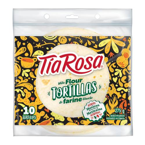 Tía Rosa White Flour Tortillas (27.5 g, 10 ct)