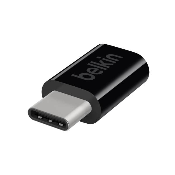 Belkin Usb-C To-Micro Usb Adapter Black F2cu058btblk