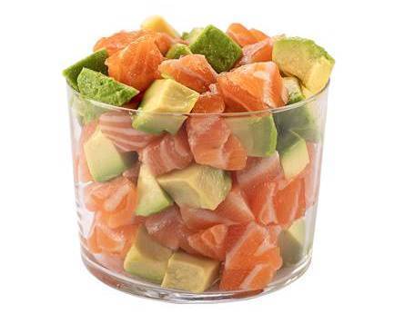 Tartare saumon avocat