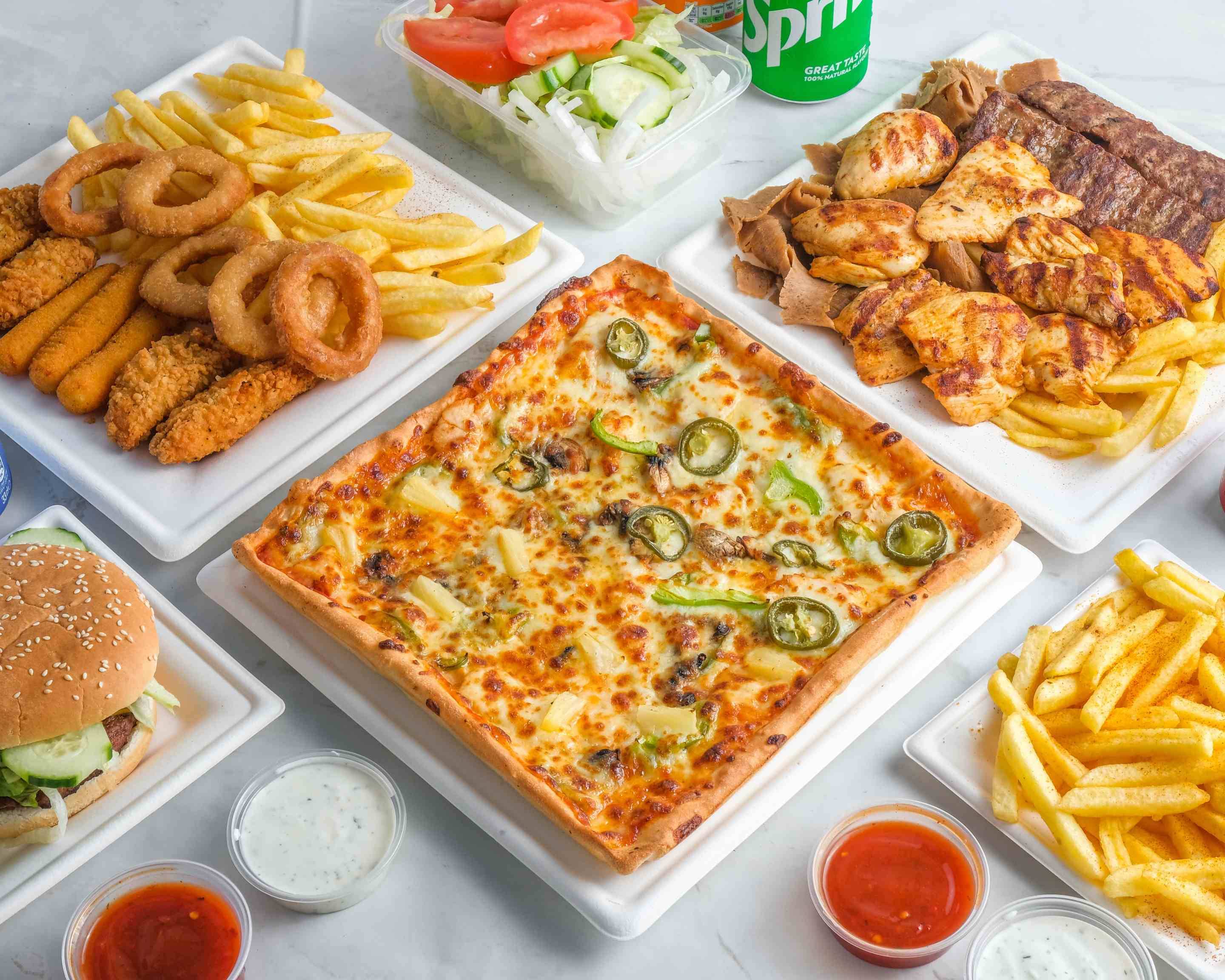 Pelican square pizza Menu - Takeaway in Kingston Upon Hull | Delivery menu  & prices | Uber Eats